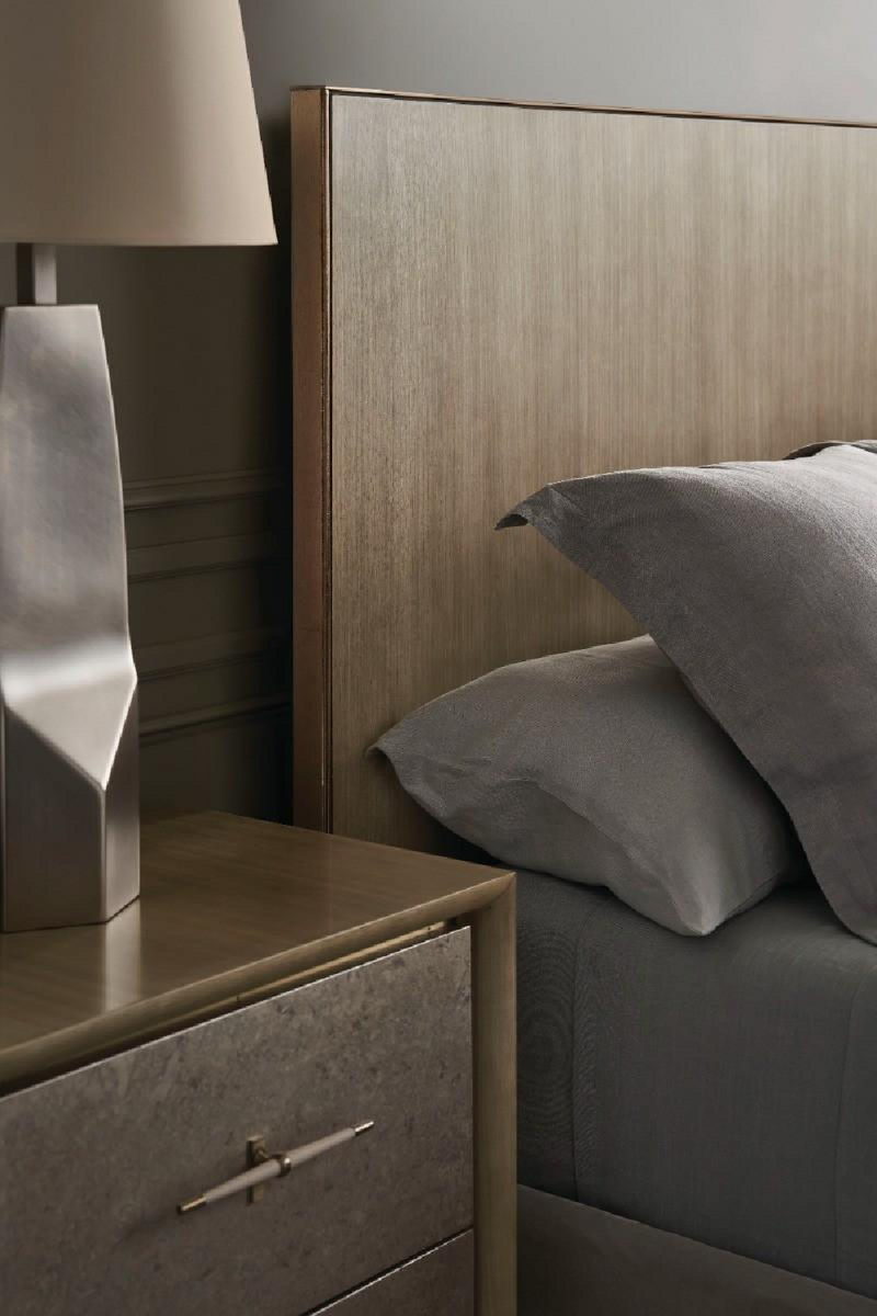 Mesita de Noche en Madera y Metal | Caracole Hang L | Oroa.es