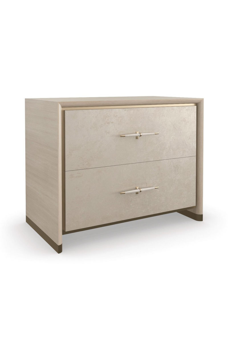 Mesita de Noche en Madera y Metal | Caracole Hang L | Oroa.es