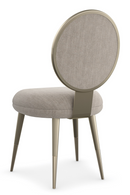 Silla de comedor tapizada en beige | Caracole Apollo | Oroa.es