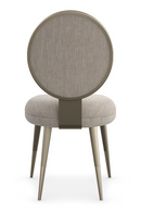 Silla de comedor tapizada en beige | Caracole Apollo | Oroa.es