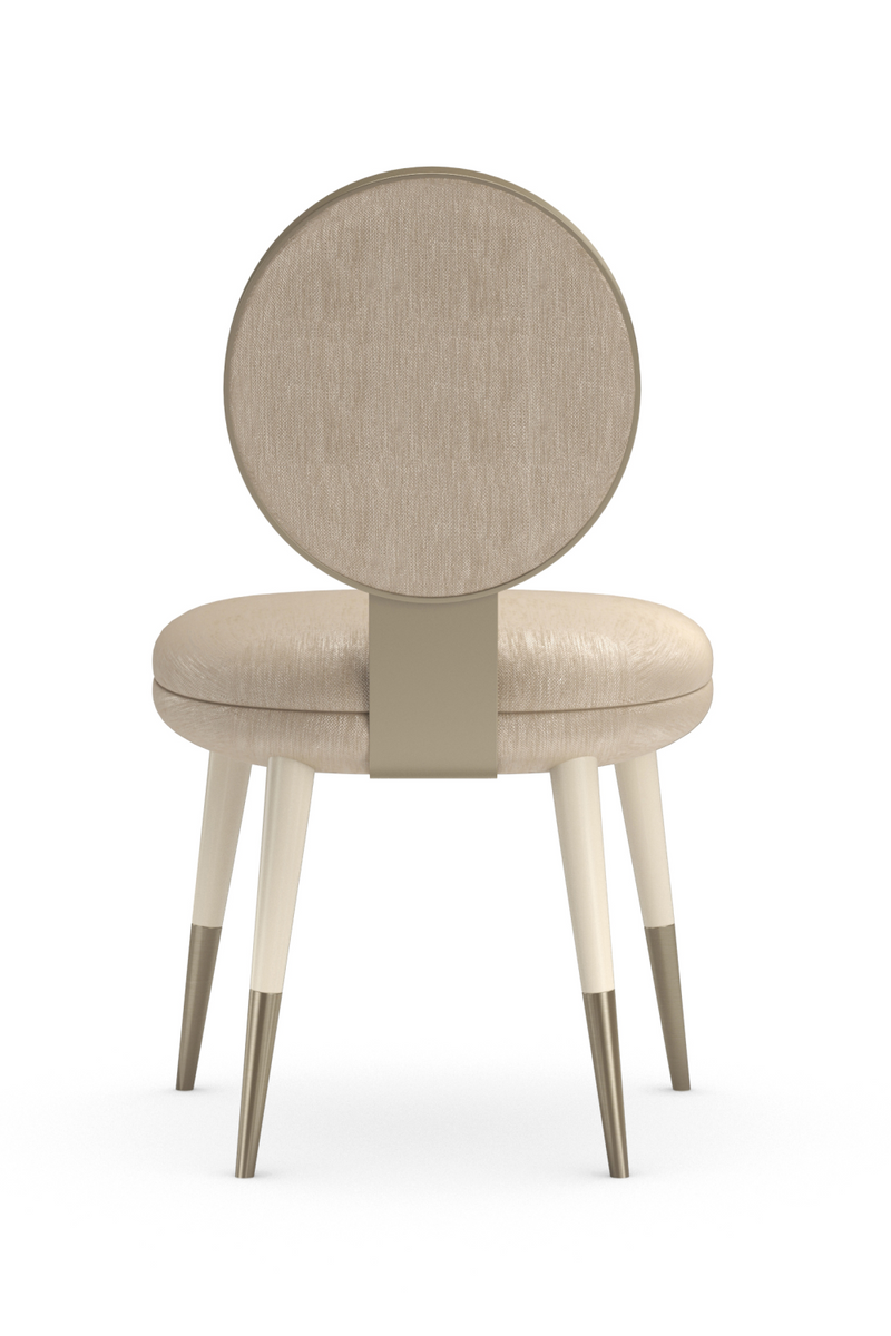Silla de comedor en oro claro | Caracole Apollo | Oroa.es