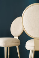 Silla de comedor en oro claro | Caracole Apollo | Oroa.es