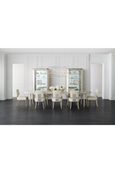 Silla de comedor Klismos moderna de satén (2) | Caracole Asientos Reservados | Oroa.es