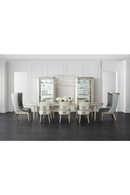 Silla de comedor Klismos moderna de satén (2) | Caracole Asientos Reservados | Oroa.es