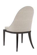 Silla Lateral Curva Beige | Caracole Natural Choice | Oroa.es