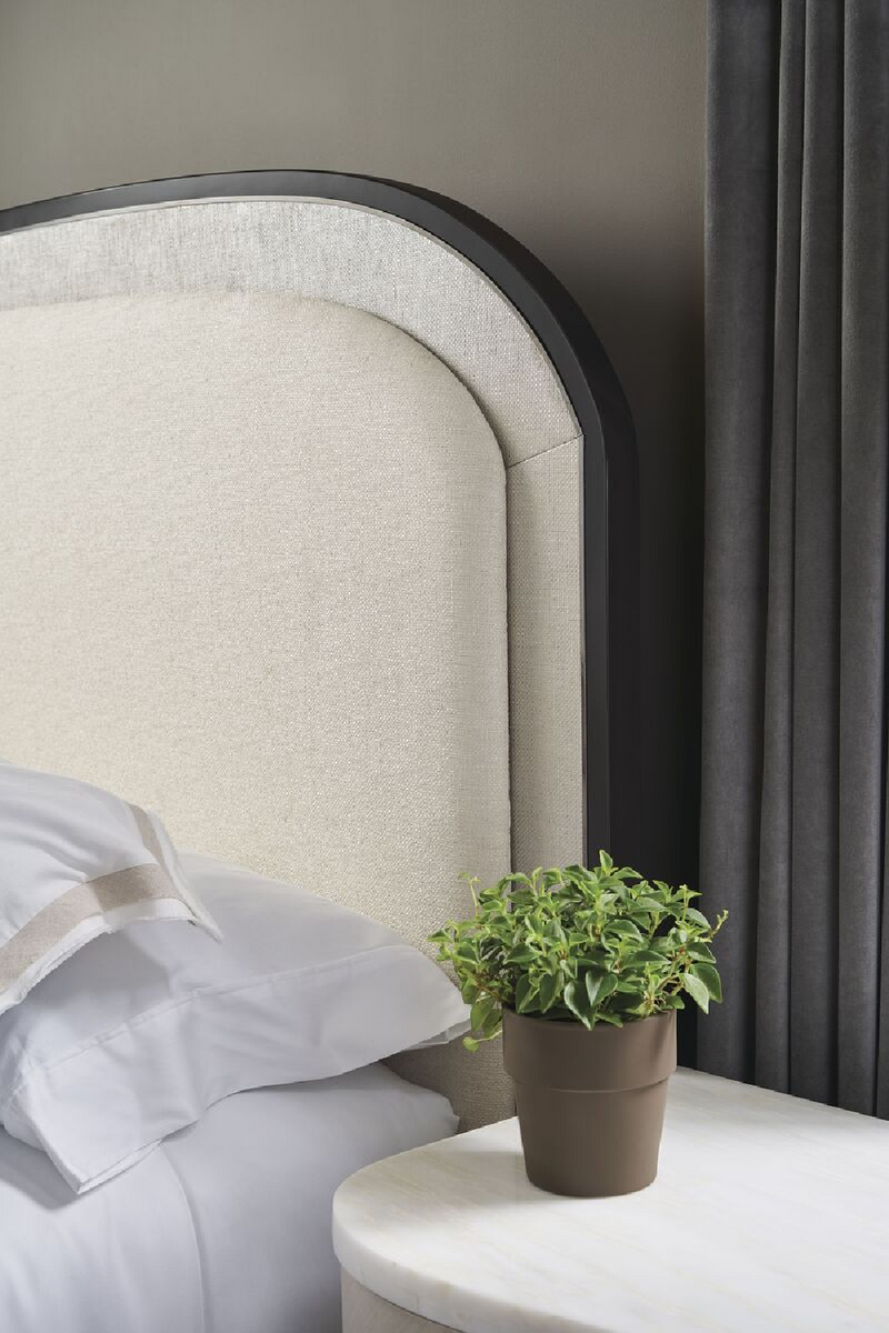 Mesita de Noche en Madera y Mármol Blanco | Caracole Nomadic | Oroa.es