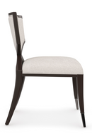 Sillas de comedor de chenilla marfil | Caracole First Chair | Oroa.es