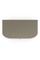 Mesita de Noche en Estriado Crema y Dorado | Caracole deep | Oroa.es