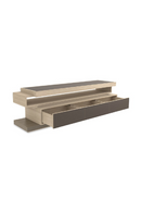 Unidad de medios con 3 cajones de cristal espejado | Caracole La Moda | Oroa.es