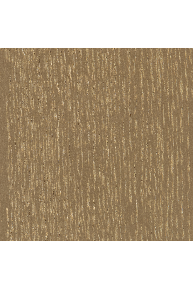 Mesa de Centro Curvada de Latón y Travertino | Caracole Contrast | Oroa.es