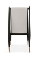 Silla de comedor bouclé marfil | Caracole Unity | Oroa.es