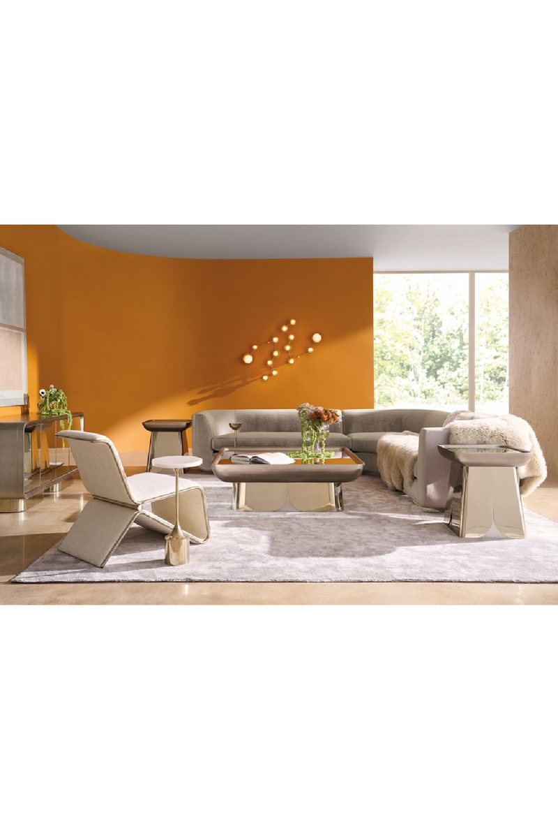 Sillón de descanso escultural moderno | Caracole Parallax | Oroa.es