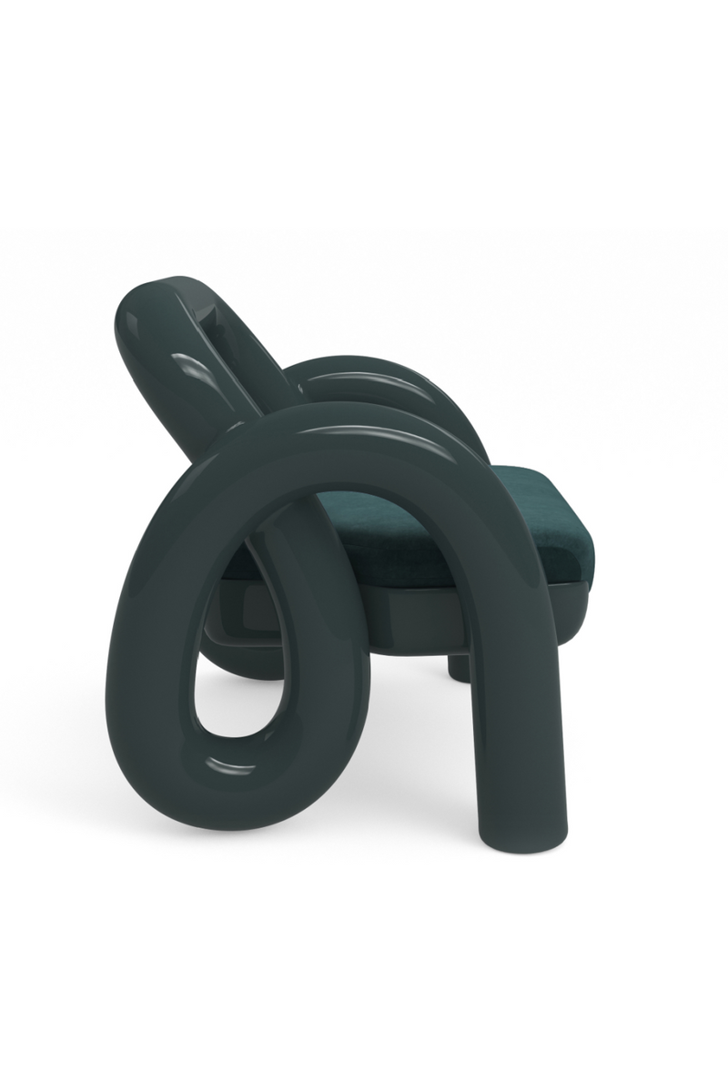 Sillón de acento trenzado brillante | Caracole Gelée | Oroa.es