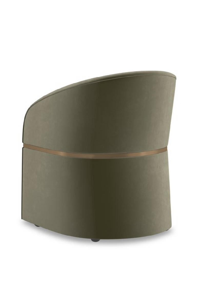 Sillón auxiliar con respaldo curvado | Caracole Dune | Oroa.es