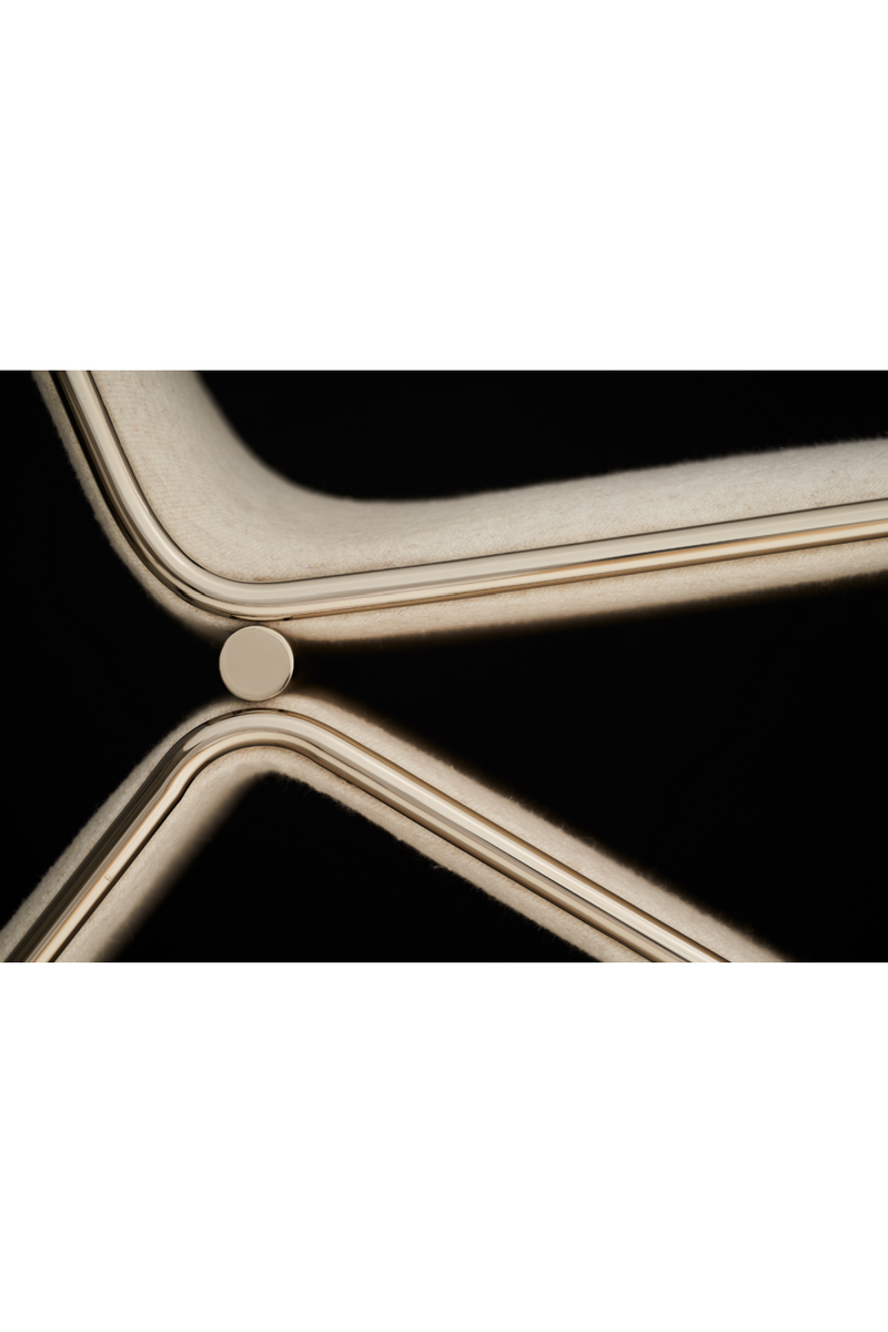 Chaise longue escultural moderna | Caracole Parallax | Oroa.es