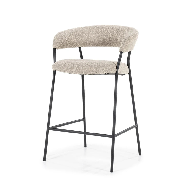 Silla de Bar de Taupe Copenhagen | OROA Home Luka | Oroa.es