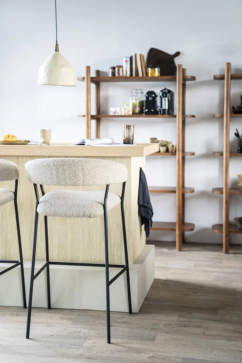 Silla de Bar de Taupe Copenhagen | OROA Home Luka | Oroa.es