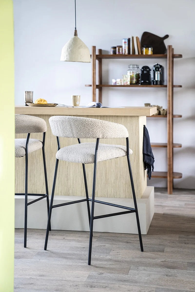 Silla de Bar de Taupe Copenhagen | OROA Home Luka | Oroa.es