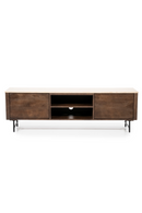 Mueble de TV de Madera de Mango 170 cm (2 Puertas) | OROA Home Lio | Oroa.es