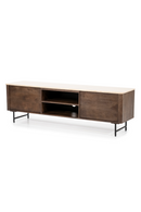 Mueble de TV de Madera de Mango 170 cm (2 Puertas) | OROA Home Lio | Oroa.es