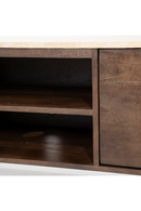 Mueble de TV de Madera de Mango 200 cm (3 Puertas) | OROA Home Lio | Oroa.es