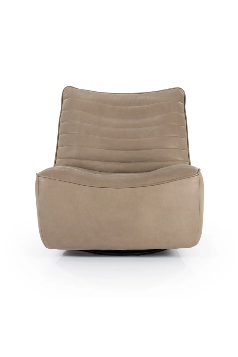 Sillón de Cuero Taupe | Oroa Home Matthew | Oroa.es