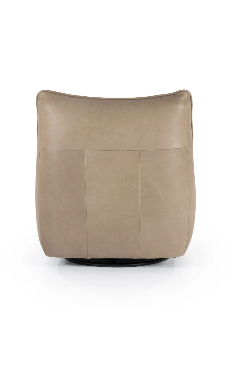 Sillón de Cuero Taupe | Oroa Home Matthew | Oroa.es