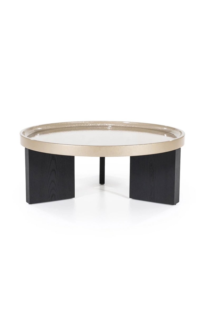 Mesa de Centro de Chapa de Roble Beige 90x35 cm | Oroa Home Mayson | Oroa.es