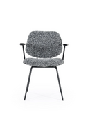 Silla de Comedor con Reposabrazos Negra Maywood | Oroa Home Jon | Oroa.es