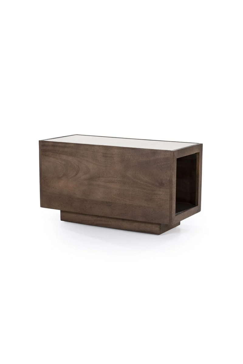 Mesa de Centro de Mármol y Madera | Oroa Home Hazel | Oroa.es