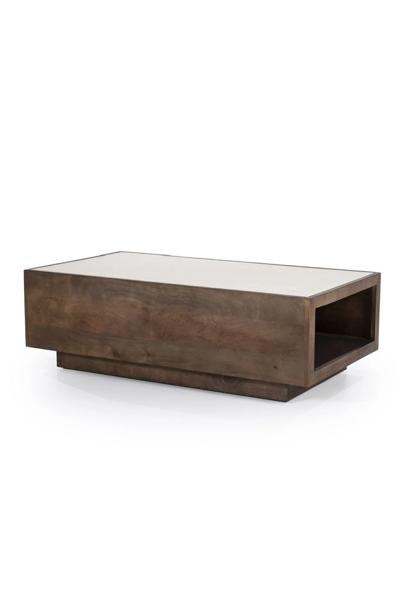 Mesa de Centro de Mármol y Madera | Oroa Home Hazel | Oroa.es