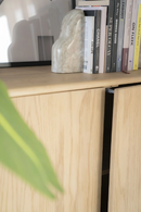 Estantería con Puertas de Roble | Oroa Home Harvey | Oroa.es