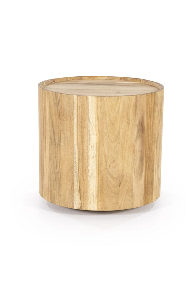 Mesa Auxiliar de Madera de Acacia | Oroa Home Zayn | Oroa.es