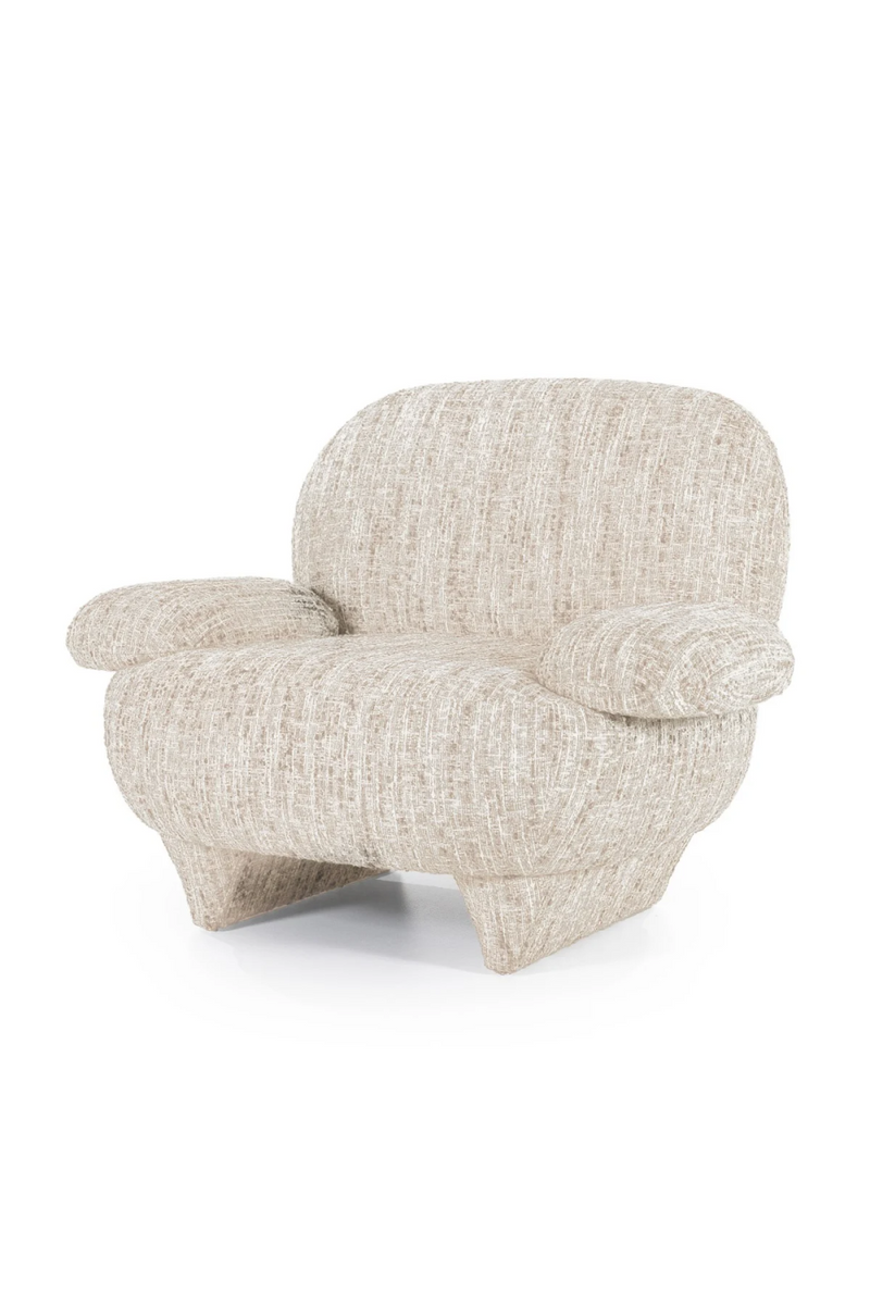 Sillón Tapizado Beige Barkley | Oroa Home Jayden | Oroa.es