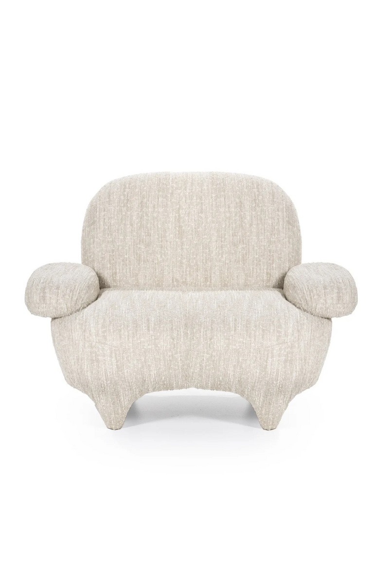 Sillón Tapizado Beige Barkley | Oroa Home Jayden | Oroa.es