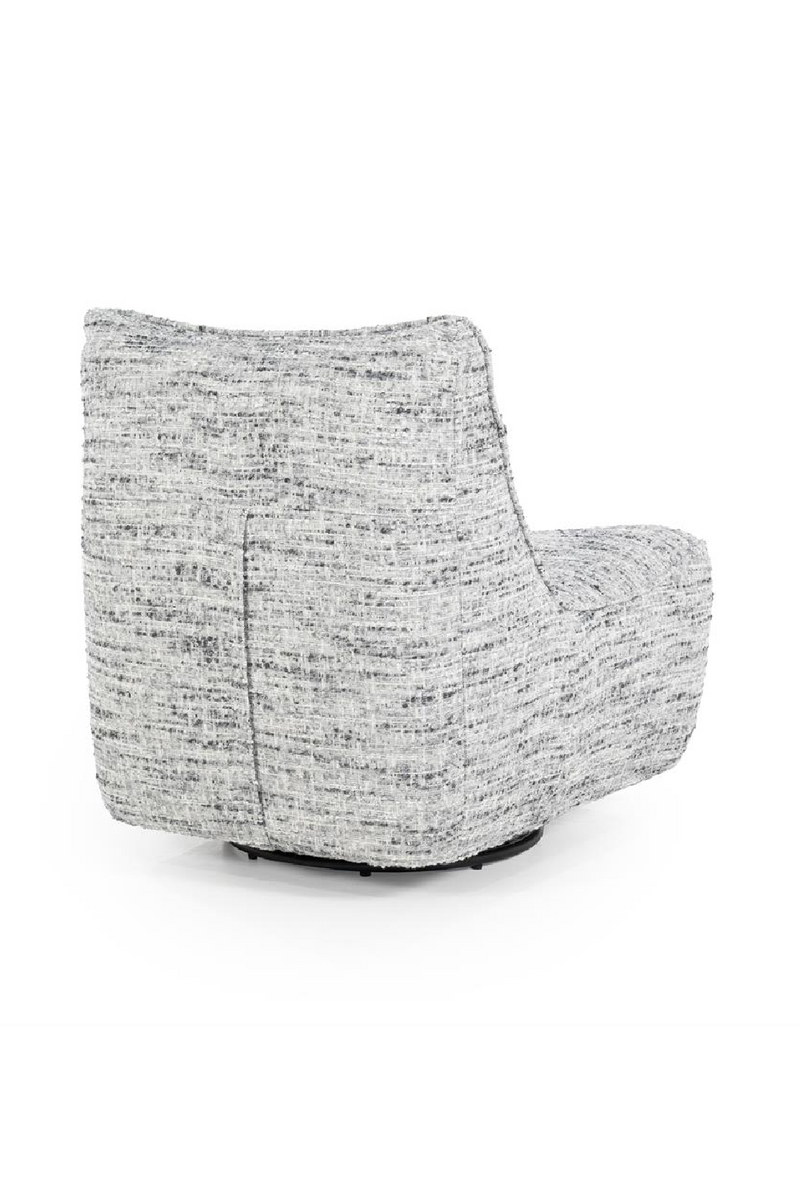 Sillón Giratorio de Tejido Gris Barkley | OROA Home Loys | Oroa.es