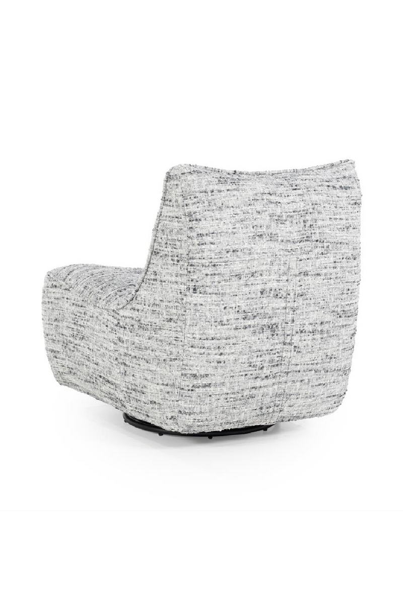 Sillón Giratorio de Tejido Gris Barkley | OROA Home Loys | Oroa.es