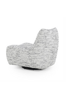 Sillón Giratorio de Tejido Gris Barkley | OROA Home Loys | Oroa.es