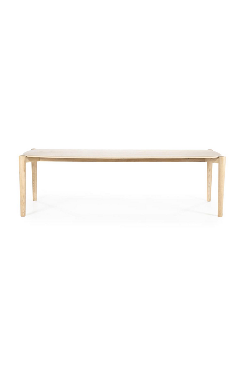 Mesa de Comedor de Madera de Roble 240x100 cm | OROA Home Selbu | Oroa.es