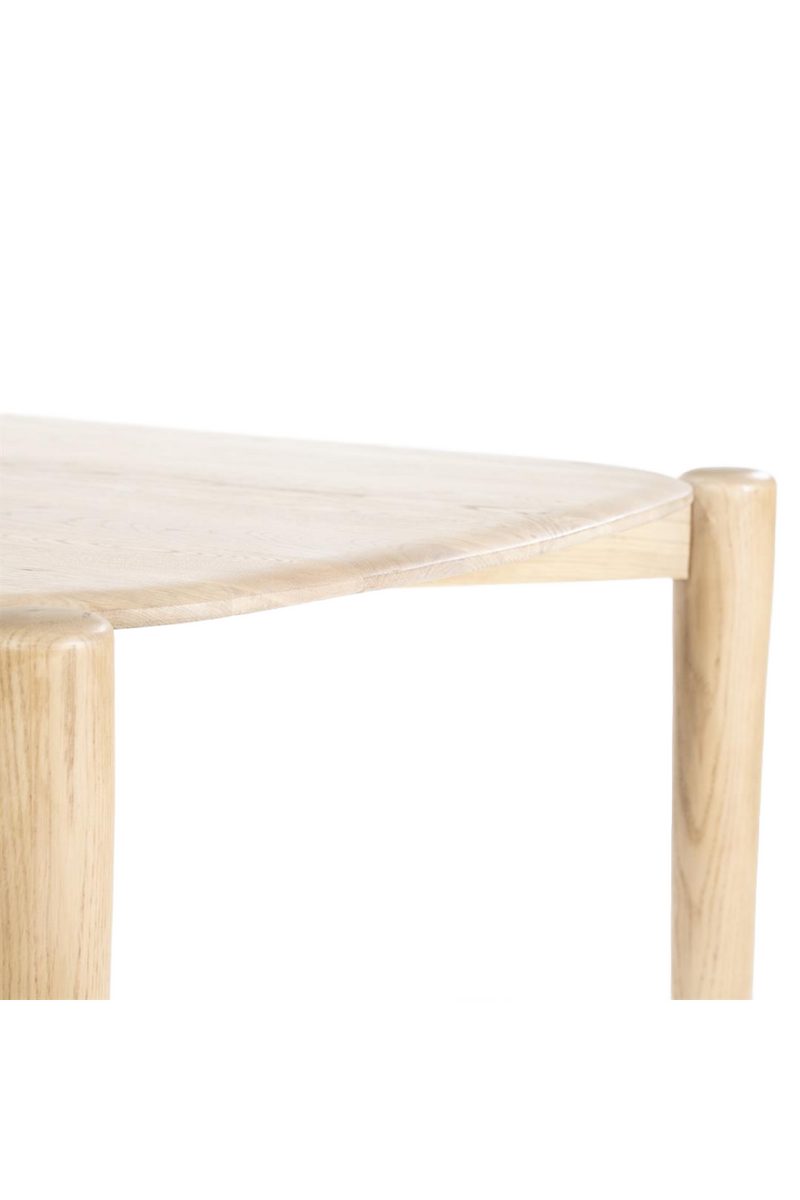 Mesa de Comedor de Madera de Roble 240x100 cm | OROA Home Selbu | Oroa.es