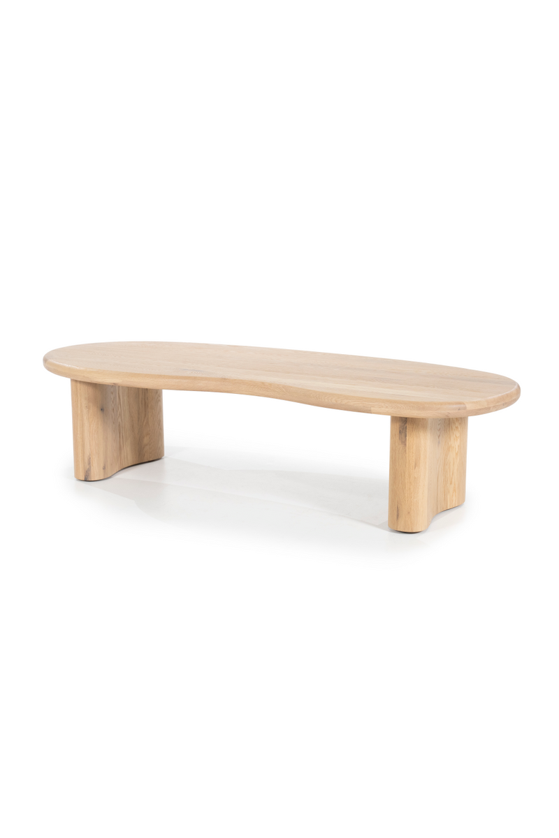 Mesa de Centro de Madera de Roble | OROA Home Josh