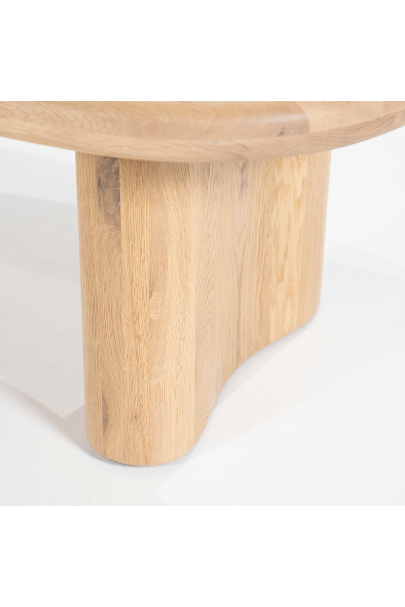 Mesa de Centro de Madera de Roble | OROA Home Josh