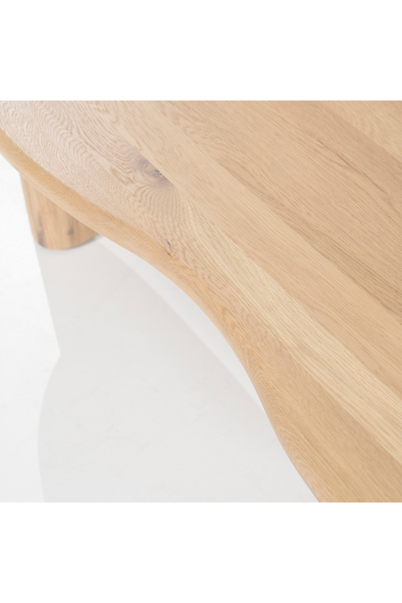 Mesa de Centro de Madera de Roble | OROA Home Josh