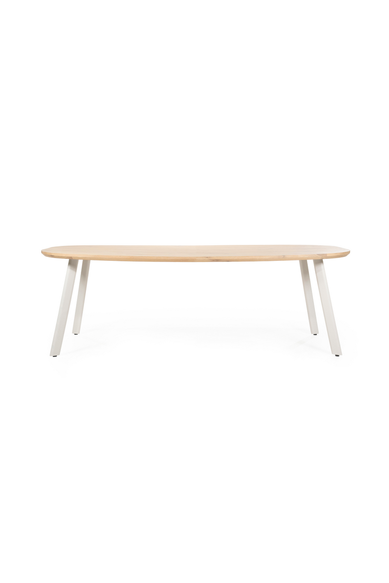 Mesa de Comedor de Madera de Roble y Metal | OROA Home Dion