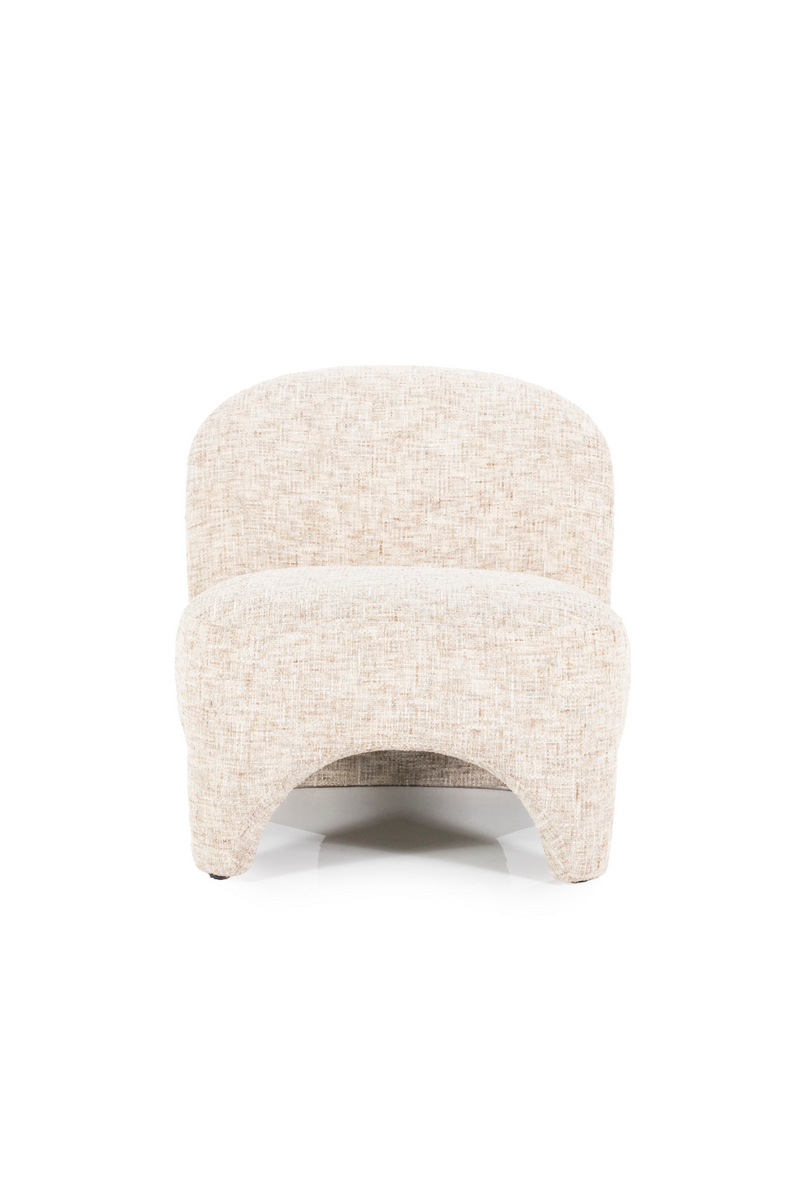 Sillón de Tejido Taupe Batea | OROA Home Owen