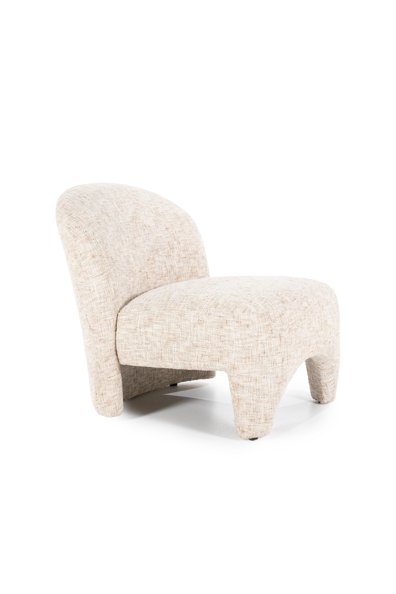 Sillón de Tejido Taupe Batea | OROA Home Owen