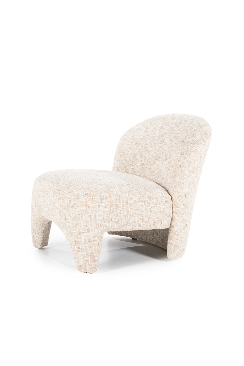 Sillón de Tejido Taupe Batea | OROA Home Owen