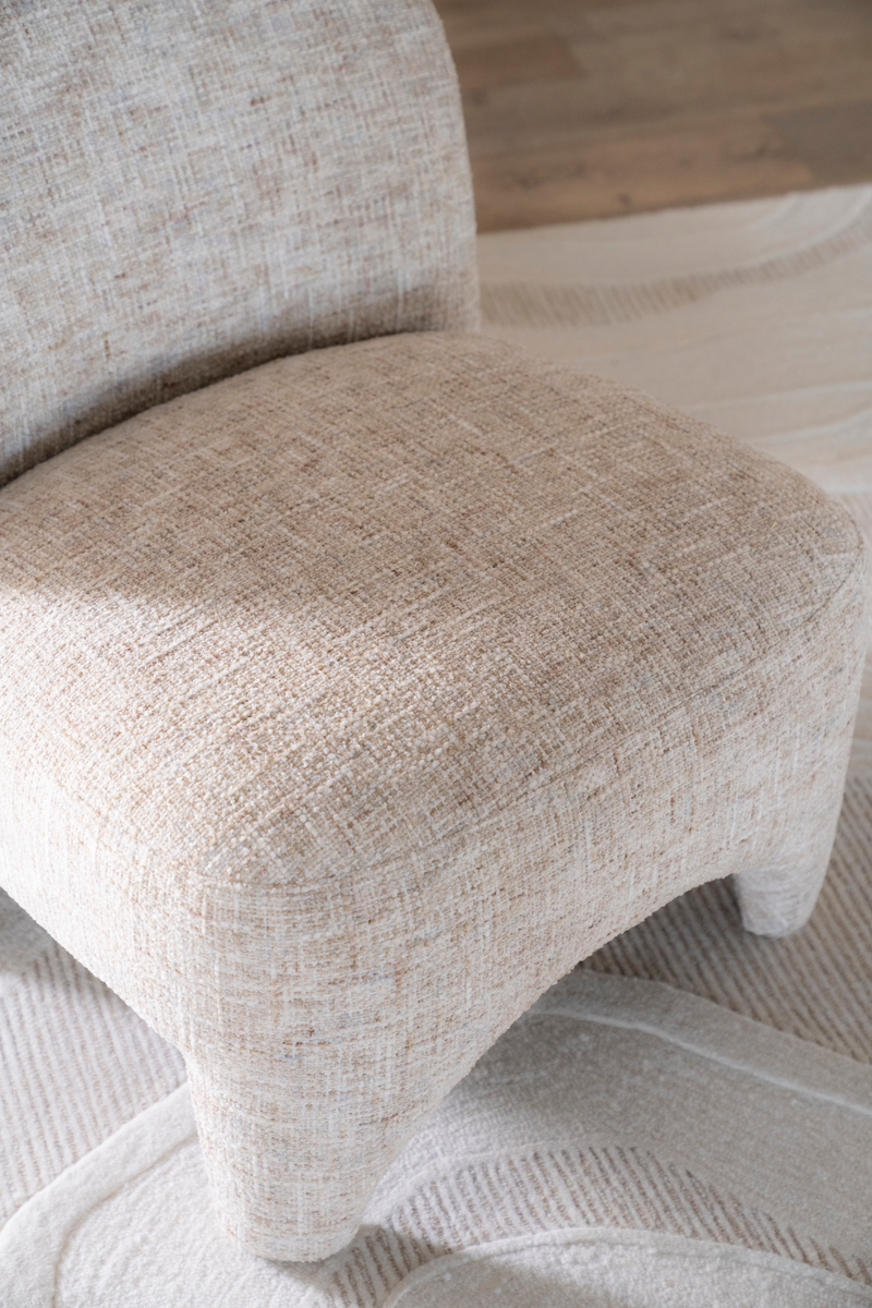 Sillón de Tejido Taupe Batea | OROA Home Owen