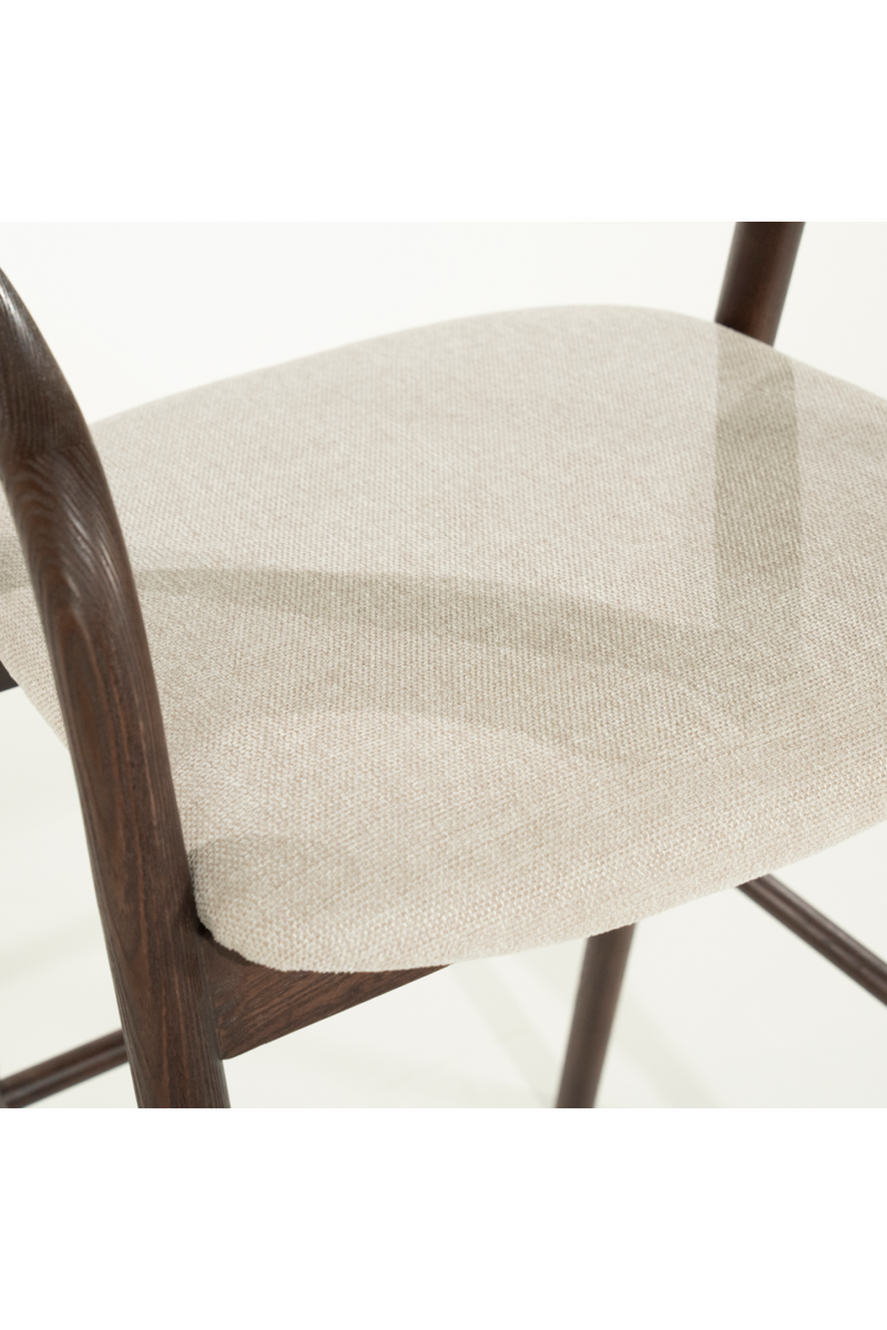 Taburete de Bar de Madera de Fresno Lacado | OROA Home Rayven | Oroa.es