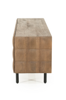 Mueble de TV de Madera de Mango Tallada | OROA Home Felix | Oroa.es